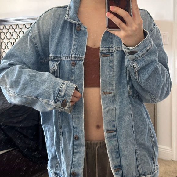 Free People Jeans Jacket - Picture 3 of 5